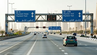 Dubai road toll payment and information services